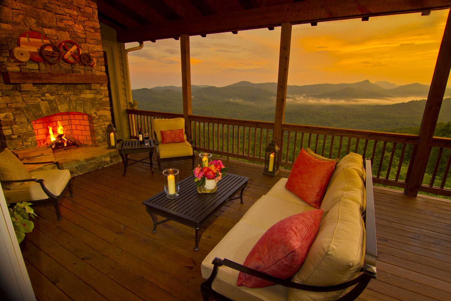 View from the porch - Avalon Mountain Community - new home WNC