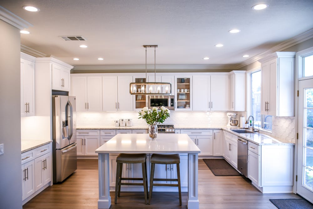 recessed kitchen lighting