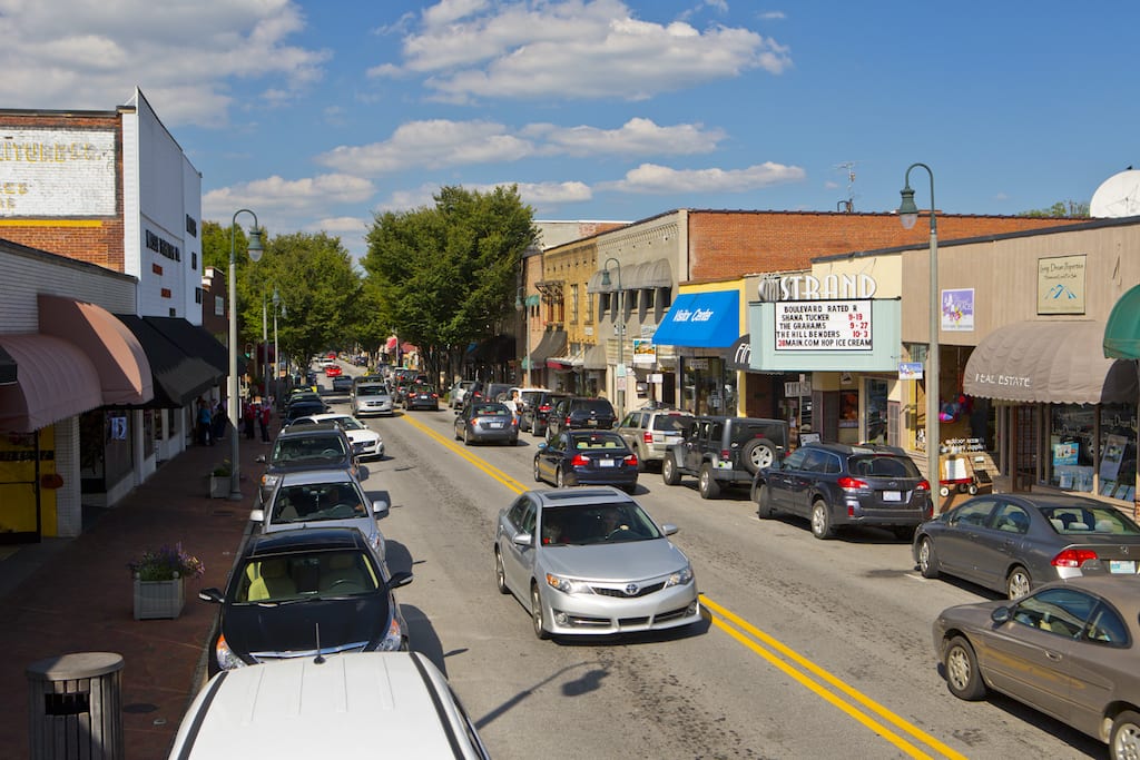 Downtown Waynesville, NC Main St