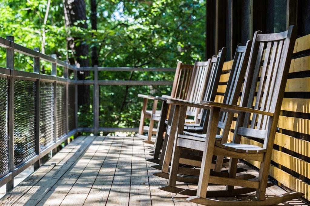 rocking chairs