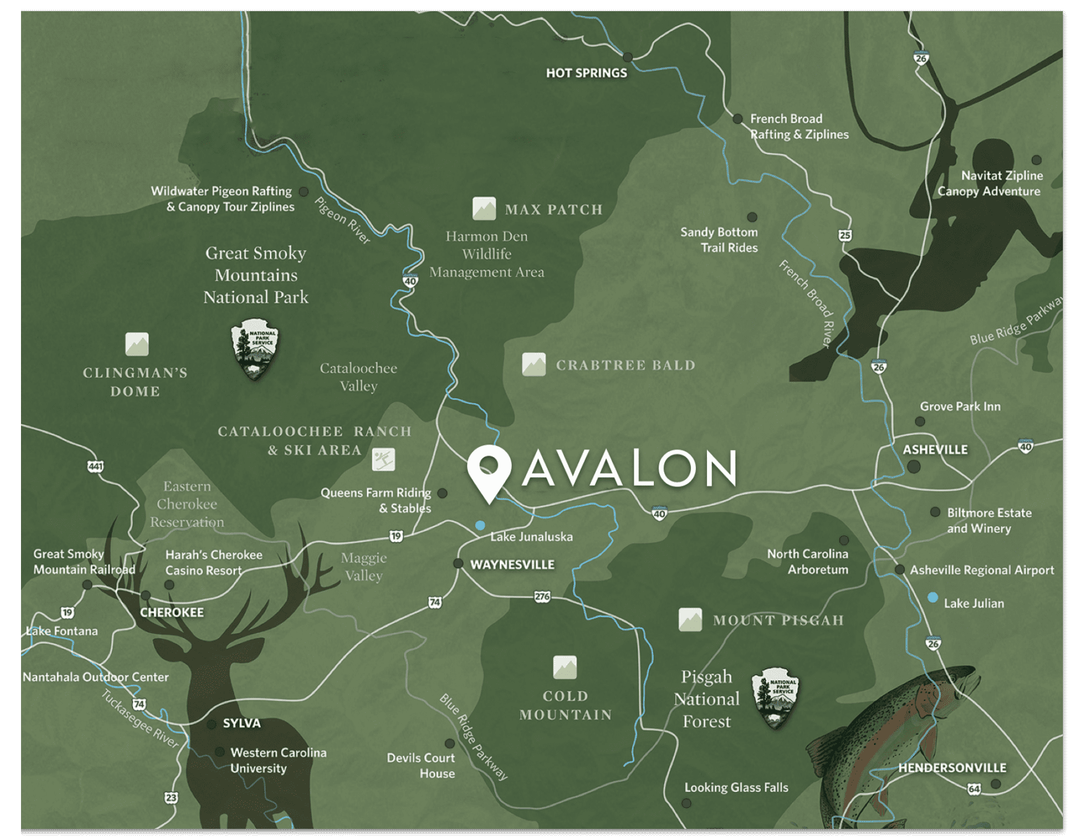 Avalon Map Avalon