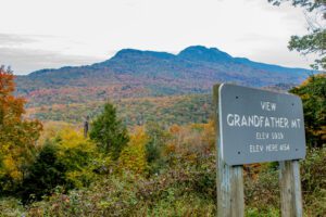 View of Grandfather Mountain